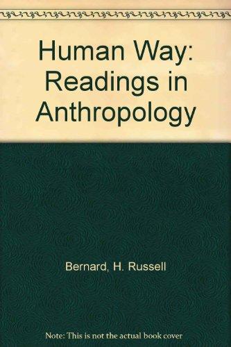 Book Human Way: Readings in Anthropology free