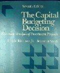 Book The capital budgeting decision: Economic analysis of investment projects free