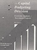 Book The Capital Budgeting Decision: Economic Analysis of Investment Projects (8th Edition) free