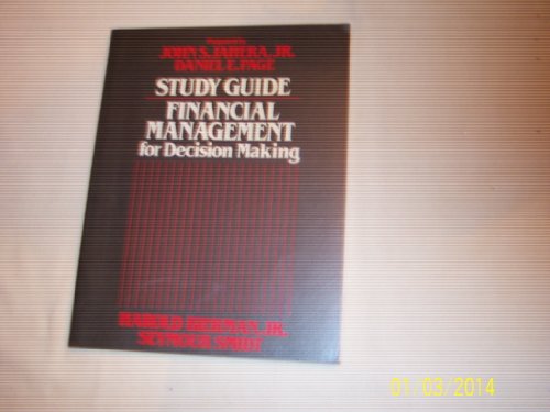 Book Financial Management for Decision Making free