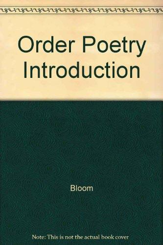 Book The Order Of Poetry: An Introduction free