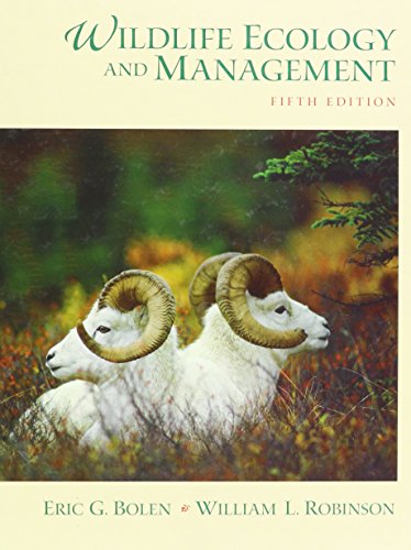 Book Wildlife Ecology and Management free