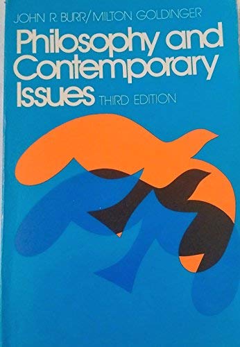 Book Philosophy and Contemporary Issues free