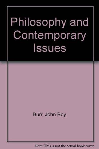 Book Philosophy and contemporary issues free