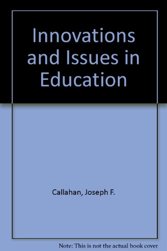 Book Innovations And Issues In Education free