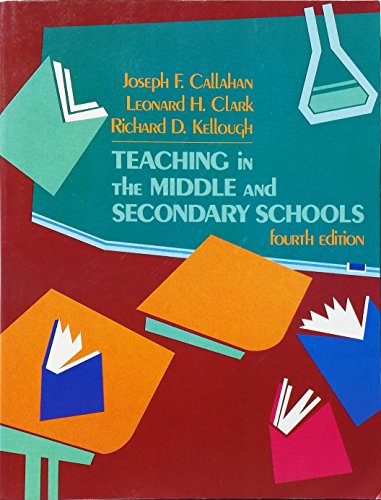 Book Teaching In The Middle And Secondary Schools free