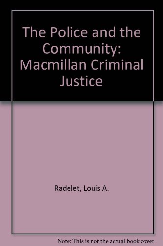 Book The Police and the Community (Macmillan Criminal Justice) free