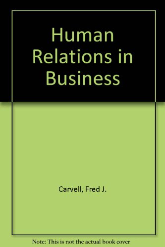 Book Human Relations in Business free