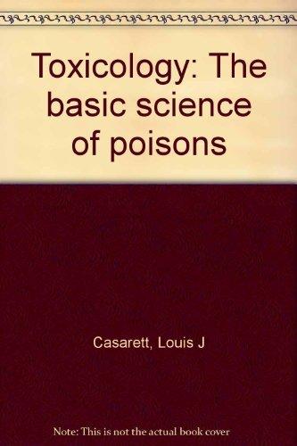 Book Toxicology: The basic science of poisons free