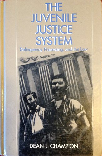 Book The Juvenile Justice System: Delinquency, Processing, and the Law free