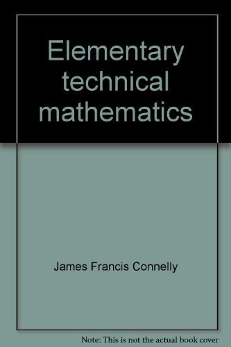 Book Elementary Technical Mathematics free