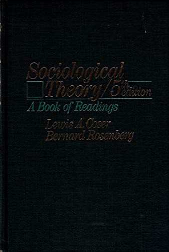 Book Sociological Theory: A Book of Readings free