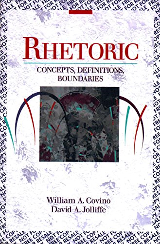 Book Rhetoric: Concepts, Definitions, Boundaries free