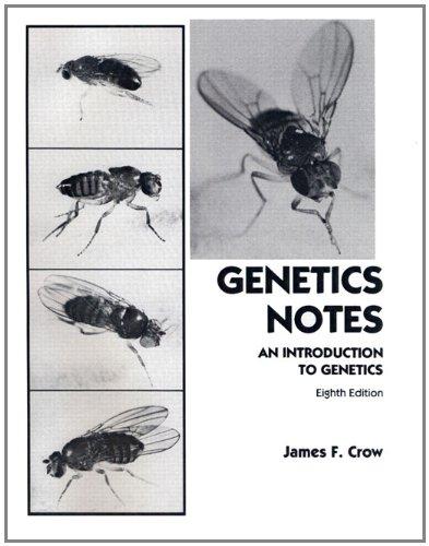 Book Genetics Notes: An Introduction to Genetics (8th Edition) free