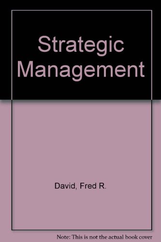 Book Strategic Management free
