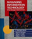 Book Managing Information Technology: What Managers Need to Know free