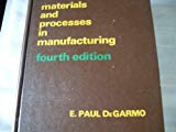 Book Materials and processes in manufacturing free