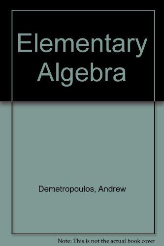 Book Elementary Algebra free