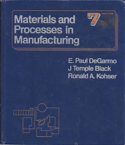 Book Materials & Processes in Manufacturing free