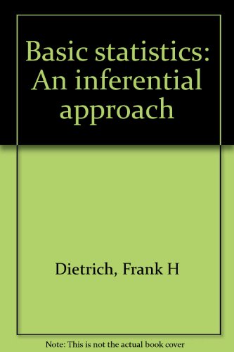 Book Basic Statistics: An Inferential Approach free