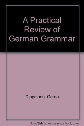 Book A practical review of German grammar free