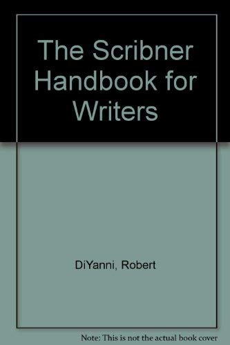 Book The Scribner Handbook for Writers free