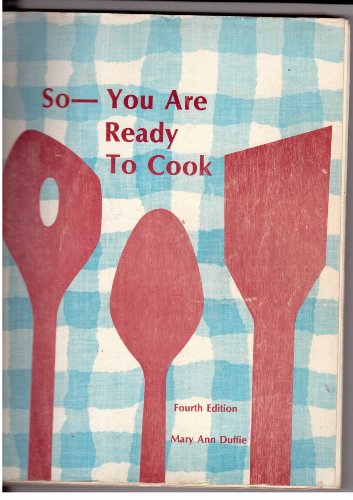 Book So-You Are Ready to Cook. free