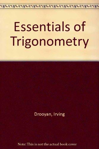 Book Essentials of Trigonometry free