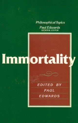 Book Immortality (Philosophical Topics) free