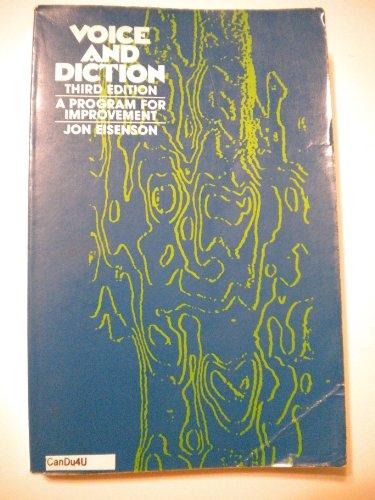 Book Voice and Diction A Program For Improvement free