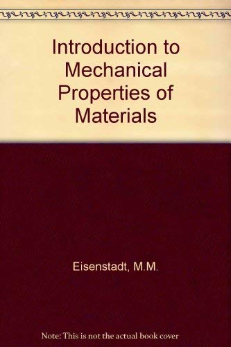 Book Introduction to Mechanical Properties of Materials: An Ecological Approach free