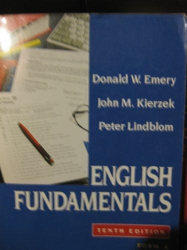 Book English Fundamentals, Form A free