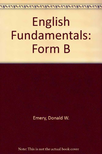 Book English Fundamentals: Form B free