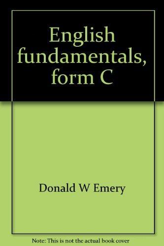 Book English Fundamentals, Form C free