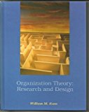 Book Organization Theory: Research and Design free