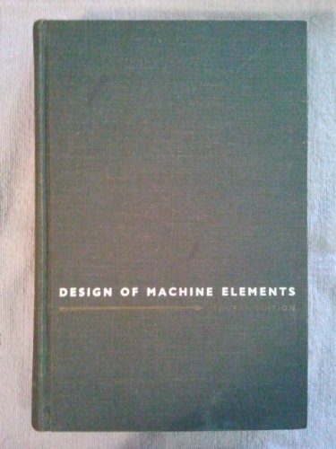 Book Design of Machine Elements free