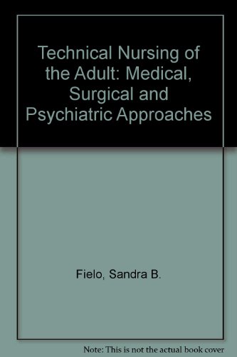 Book Technical nursing of the adult free