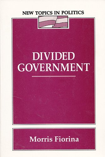 Book Divided Government (New Topics in Politics Series) free