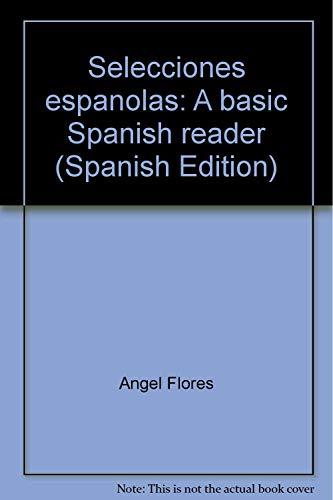 Book Selecciones Españolas: A Basic Spanish Reader (spanish Edition) free