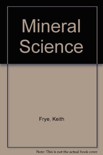 Book Mineral Science: An Introductory Survey free