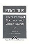 Book Epicurus: Letters Principal Doctrines and Vatican Sayings free Book Epicurus: Letters Principal Doctrines and Vatican Sayings free