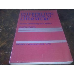 Book Interpreting The Medical Literature: Practical Epidemiology For Clinicians free