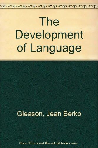 Book The Development of Language free