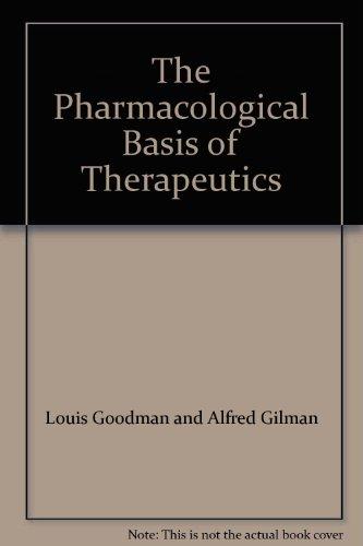 Book The Pharmacological Basis of Therapeutics: Fifth Edition free
