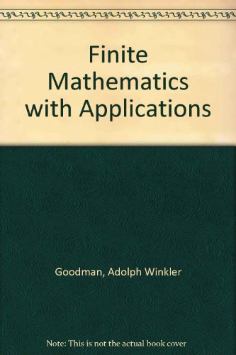 Book Finite Mathematics with Applications free