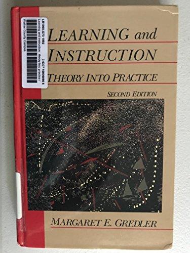 Book Learning and Instruction: Theory into Practice free