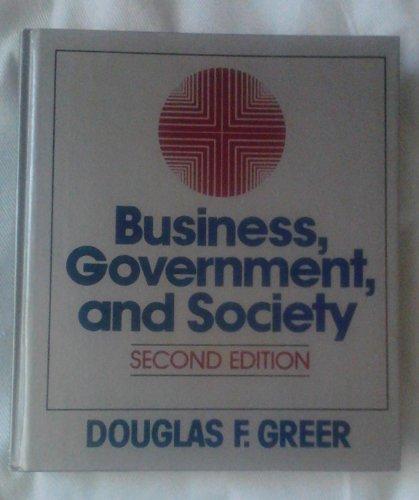 Book Business, Government, And Society free