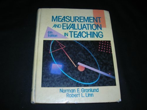 Book Measurement and Evaluation in Teaching free