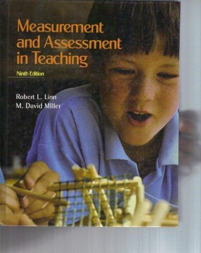 Book Measurement and Assessment in Teaching free