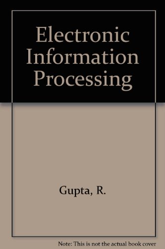 Book Electronic Information Processing free